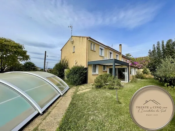 Corneilhan, Villa Avec Piscine