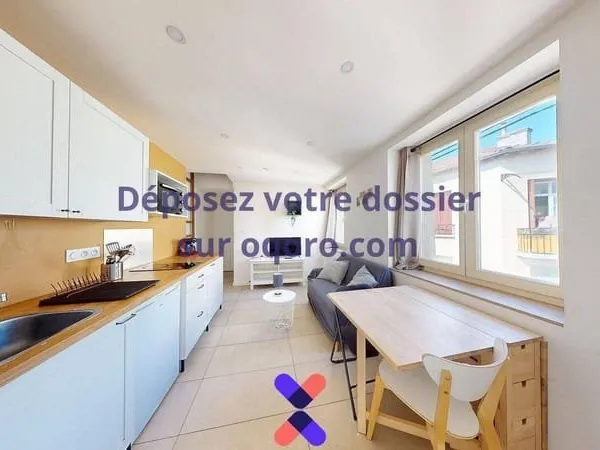 Studio 2 pièces 18 m²