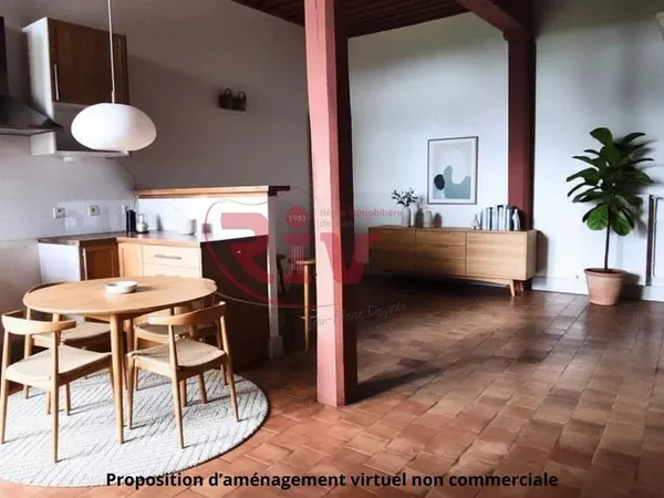 Appartement 2 pièces 62 m²