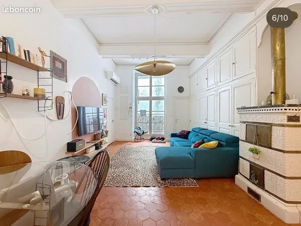 Appartement coup de coeur, en plein centre-ville de Perpignan sur la place Gambetta (quartier Saint-
