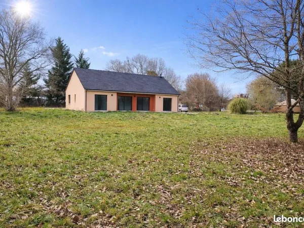 Maison neuve 5 pièces 110m2 - Terrain 4400m2