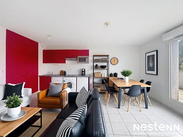 Appartement de type 2 à deux pas des commerces