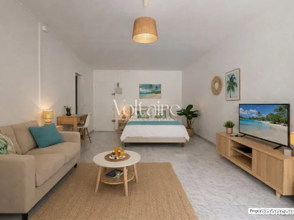 T1 - 34 m2 - Accès direct à la plage
