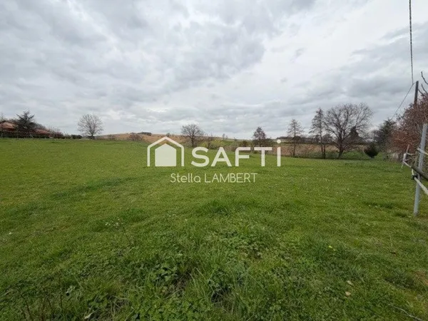 Magnifique terrain de 1 230 m²