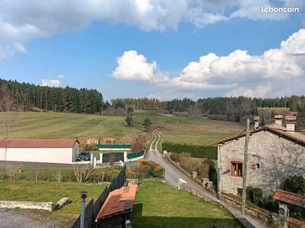 Maison de caractère en pierres - Hameau paisible entre La Seauve-sur-Semène et Sainte-Sigolène