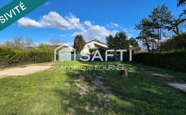 Terrain plat de 520 m² - Villette-de-Vienne (38200)