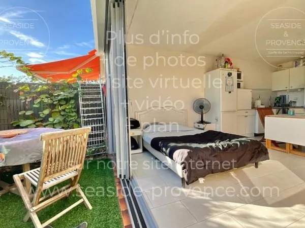 Studio 29 m2 avec piscine et tennis à Ste-Maxime