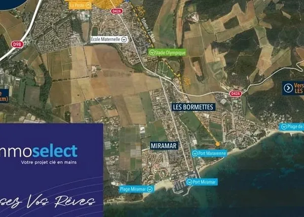 La Londe Les Maures - face aux Iles d'Or - à quelques encablures du centre ville - résidence moderne