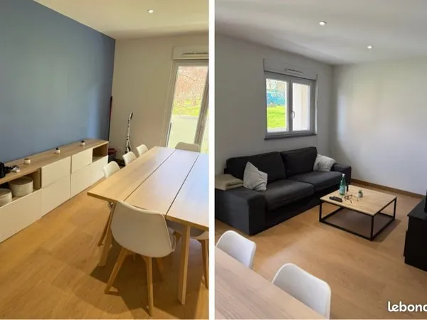 Appartement T4 meublé avec balcon - Proche CHU et facultés - Disponible immédiatement