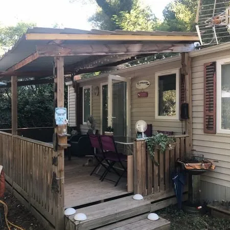 Mobilhome à vendre dans un camping en Provence Mallemort