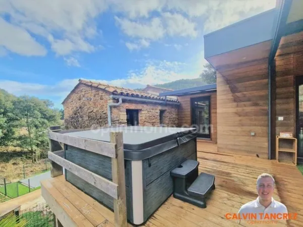 Mazet d'exception - 97 m² - 6 820 m² de terrain - avec chalet indépendant - Saint-Paul-la-Coste (304