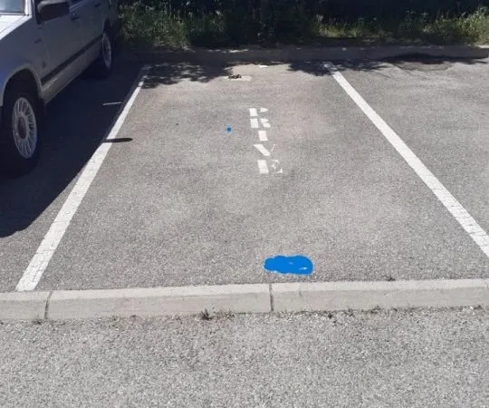 Parking extèrieur à Istres quartier Trigance