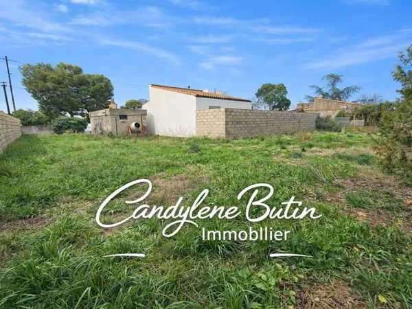 Béziers ,Terrain à bâtir 568 m² avec bâti existant ,Fort potentiel