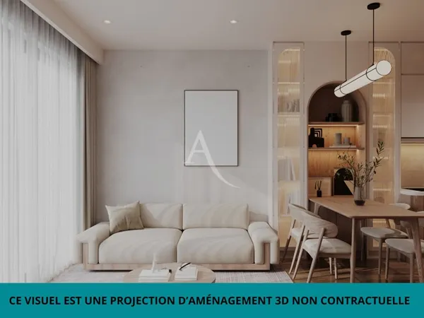 Appartement Chessy T3 58 m2