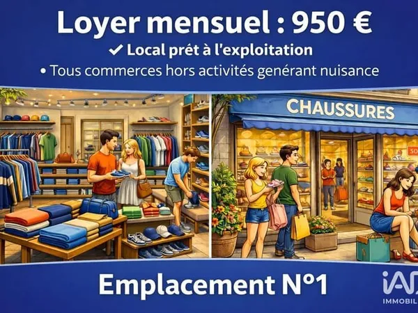 Local commercial 148 m²