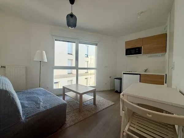 APPARTEMENT DE 19.44 M² MEUBLE - RESIDENCE NEUVE - QUARTIER NORD - RENNES