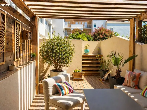 Gruissan Chalets - Appart 2 chambres + 1 chambre cabine - Terrasse, piscine, 2 caves & parking - Ven