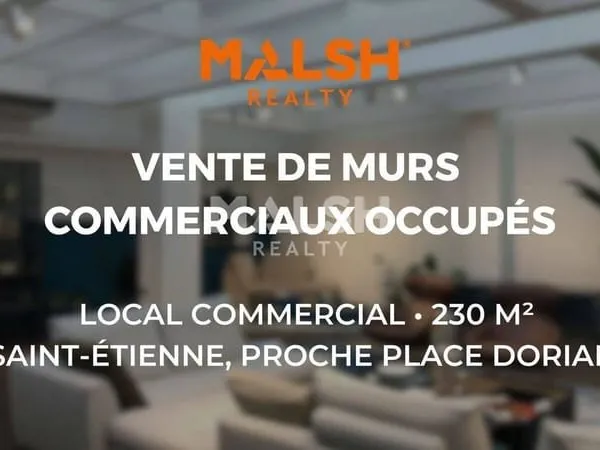 Local commercial 230 m²