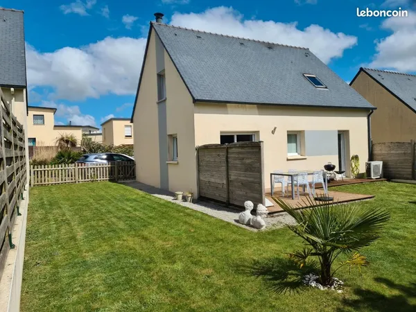 Maison individuelle 4 pièces - 91 m² - Guilers - Terrain 455 m² - Sans agence
