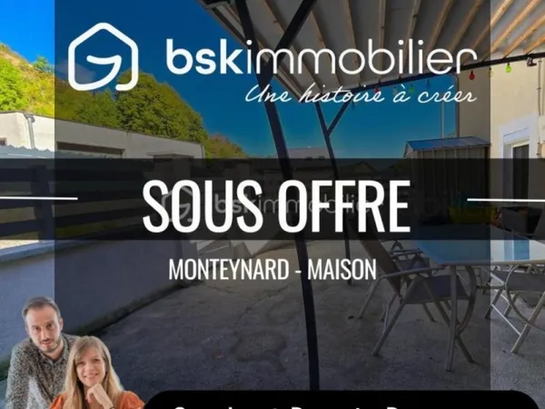 Maison mitoyenne moderne au calme absolu 3P 70m2 avec terrasse - SOUS OFFRE