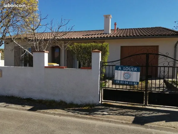 MAISON T4 PLAIN PIED JARDIN et GARAGE - 94 m²