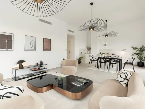 Adresse d'exception ,Confort moderne ,Vue dégagée: T3 avec terrasse de 25 m2-Prado Périer