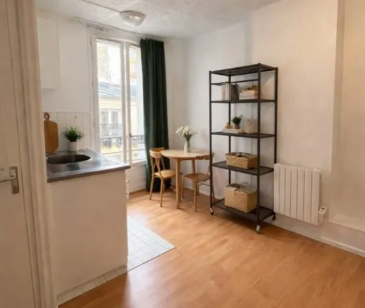 PARIS 17e BROCHANT | STUDIO AU CALME IDÉAL INVESTISSEMEN