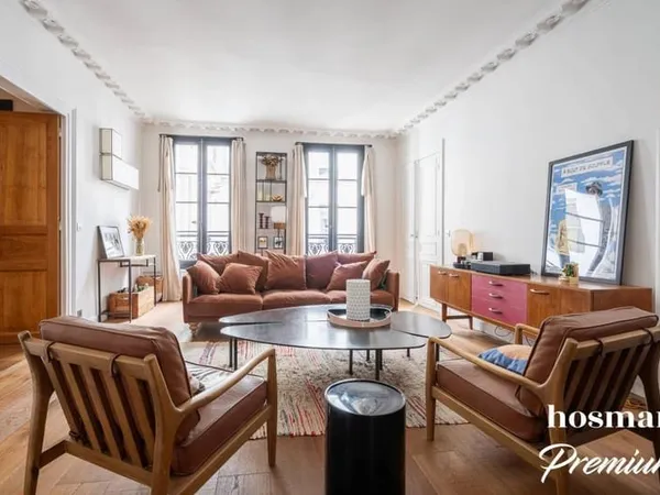 Coup de coeur ! 6 Pièces de 123m2- Charme de l'Ancien et Calme - Rue du Faubourg Montmartre, Paris