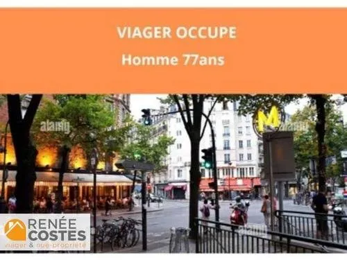 Viager occupé - H77 ans - PARIS (75015)