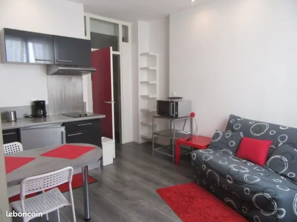 Joli studio de 35m² meublé et équipé