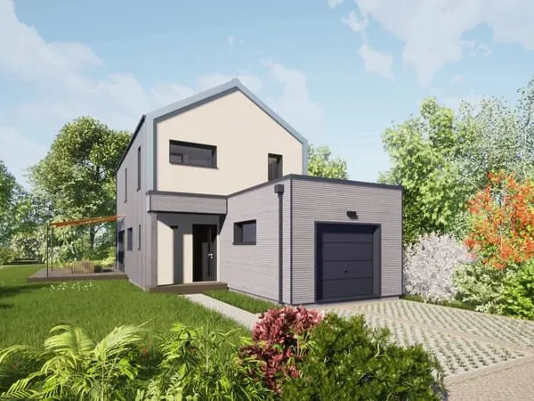 Terrain + Maison neuve en ossature bois de 100 m² à Nesmy