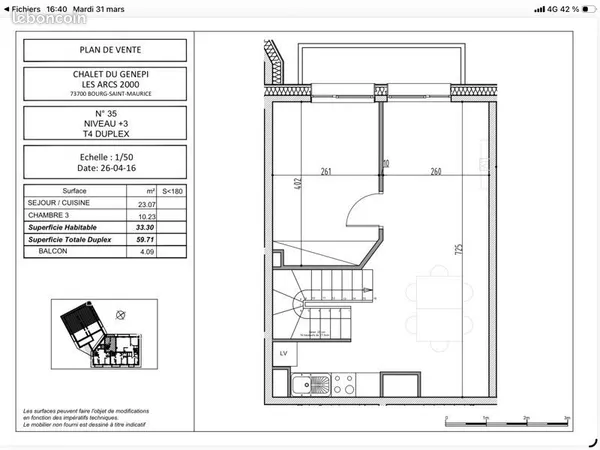 Apparemment duplex arcs 2000