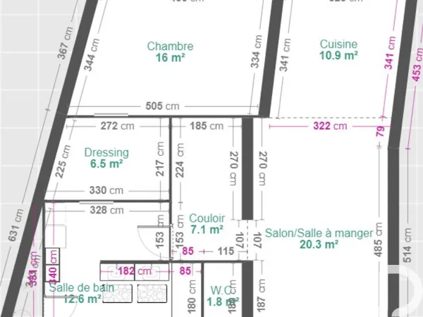 Vente Appartement 4 pièces