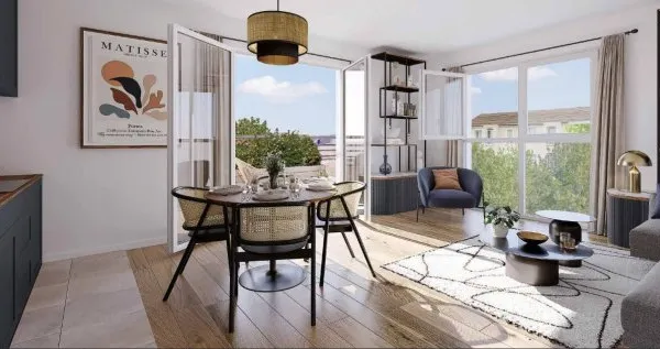 Appartement 2 pièces 45 m²