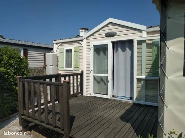 Mobil-home avec son terrain
