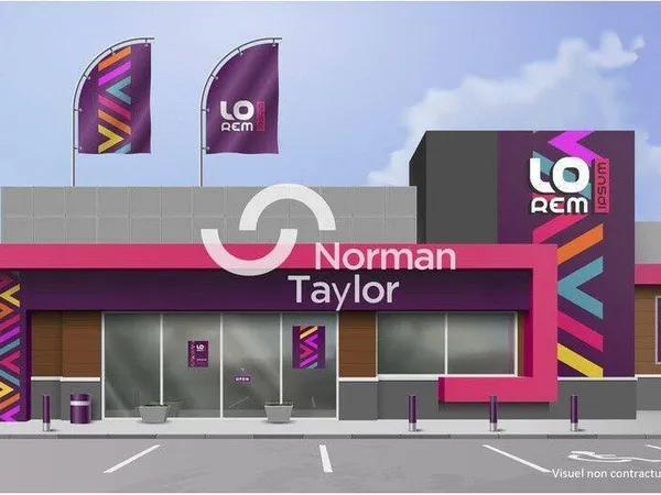 Local commercial 400 m²