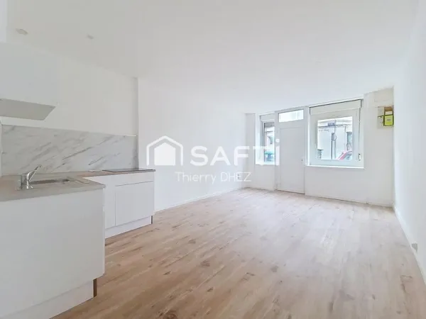 Idéal investisseur ! T2 rénové à Lille-Moulins, 37m², proche centre et universités, forte demande lo