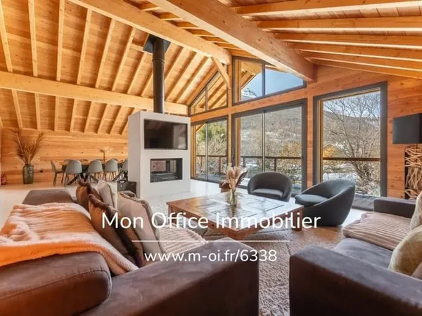 Référence : 6338-CLG. - Chalet de Prestige avec Sauna, Spa et Salle de cinéma à Serre Chevalier