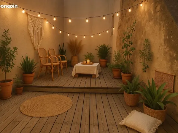 Appartement lumineux, 3 chambres + terrasse
