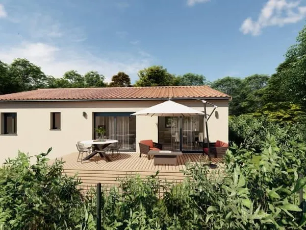 Villa plain pied 91m²