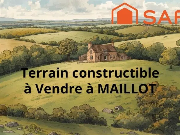 aux portes de SENS, terrain constructible plat