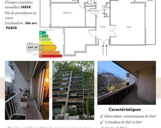 Appartement 4 pièces 86 m²