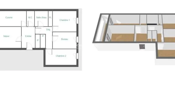 Appartement 4 pièces 78 m²