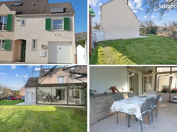 Maison 97 m² garage, jardin, véranda, calme, Bondy Sud