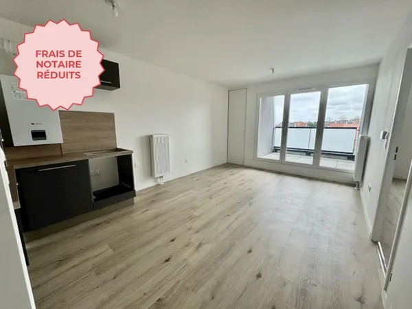 Appartement - 2 P - 37,47 m2 - 3
