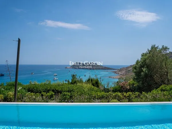 Villa à la location saisonnière - Ramatuelle - Vue mer panoramique