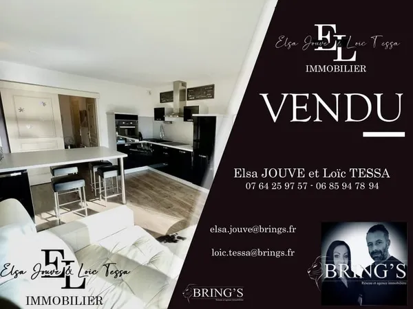 Appartement 2 pièces 35 m²