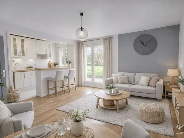 Appartement 3 pièces 63 m²
