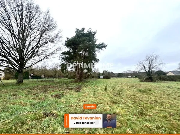 Terrain à vendre de 959 m² VILLEFRANCHE SUR CHER (41)