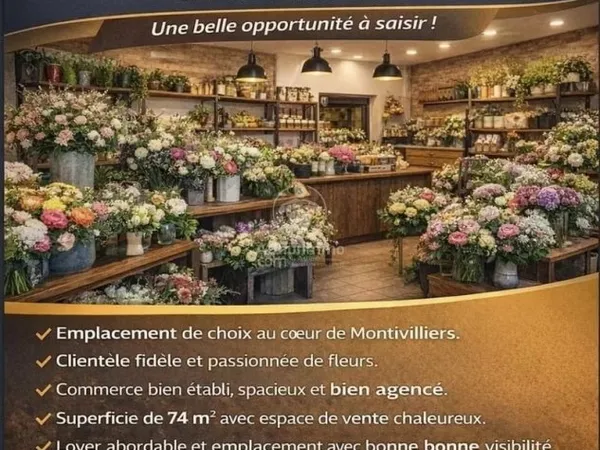 Fonds de commerce '' FLEURISTE ''